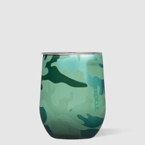 Corkcicle - Jade Camo 12oz Stemless